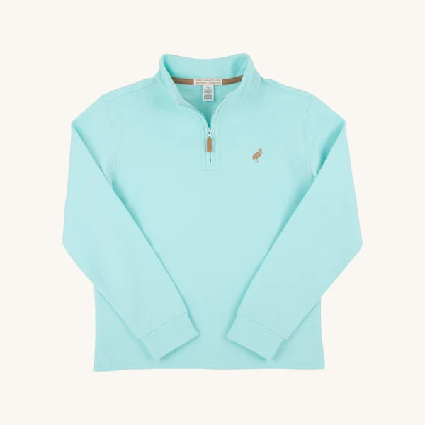Hayword Half-Zip, 
Edisto Egg Blue