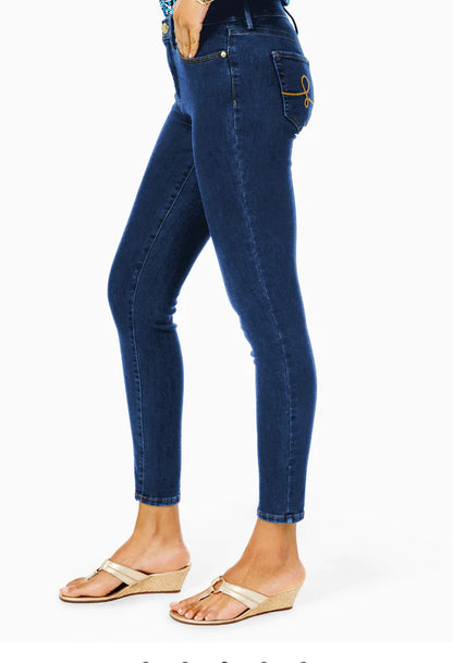 EAGAN HIGH RISE SUPER SKINNY DENIM, BENNET WASH