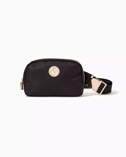 JEANIE BELT BAG, ONYX