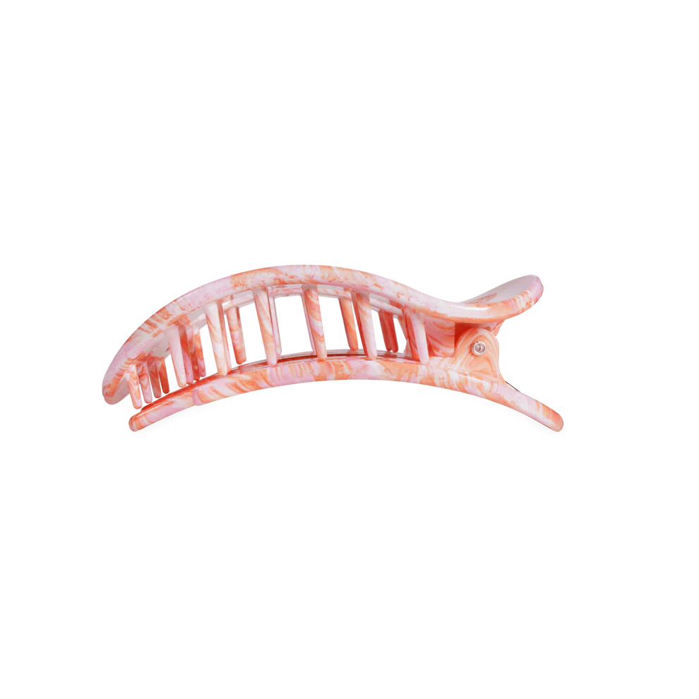 Teleties Flat Round Hair Clip - Just Keep Swimming