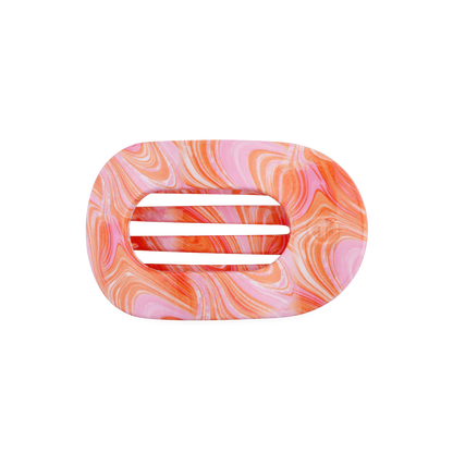 Teleties Flat Round Hair Clip - Just Keep Swimming
