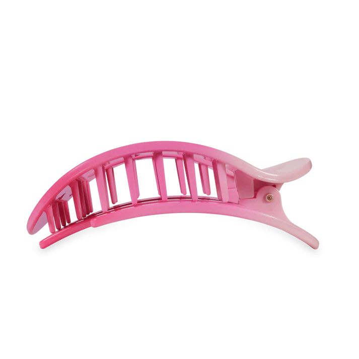 Teleties Flat Round Hair Clip - Kiss & Tell