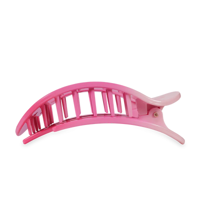 Teleties Flat Round Hair Clip - Kiss & Tell