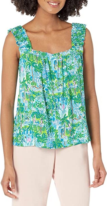 DAMALIA PJ KNIT TANK TOP, LILLY ON HOLIDAY