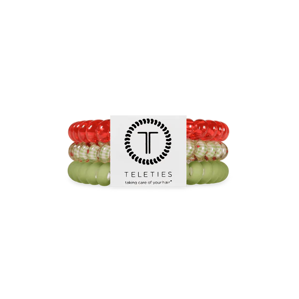 Teleties Hair Ties - Locally Grown Tomato