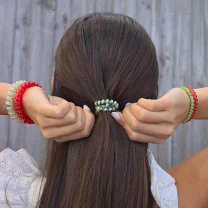 Teleties Hair Ties - Locally Grown Tomato