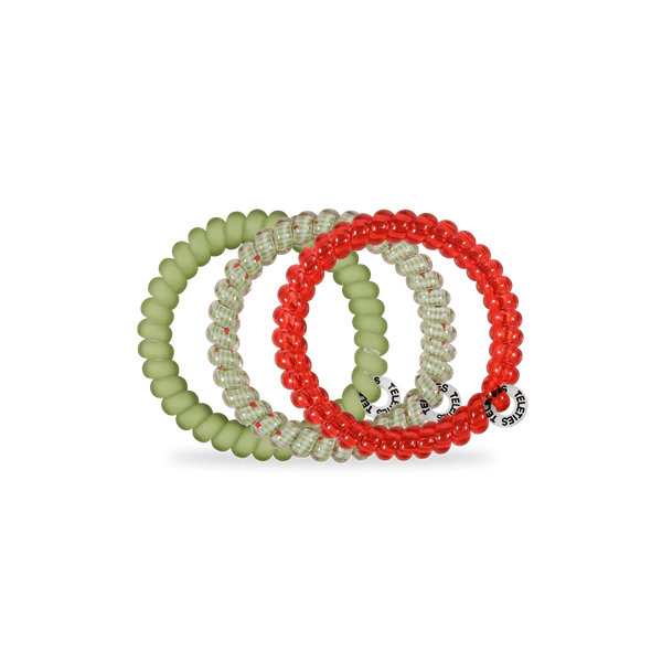 Teleties Hair Ties - Locally Grown Tomato