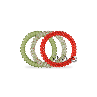 Teleties Hair Ties - Locally Grown Tomato