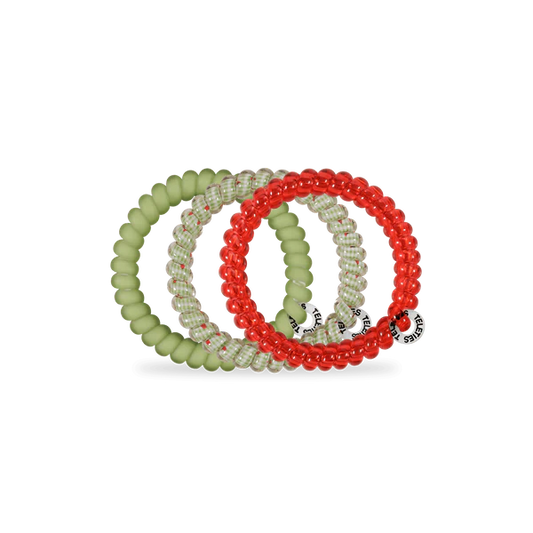 Teleties Hair Ties - Locally Grown Tomato