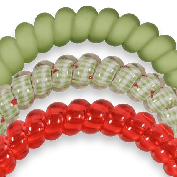 Teleties Hair Ties - Locally Grown Tomato