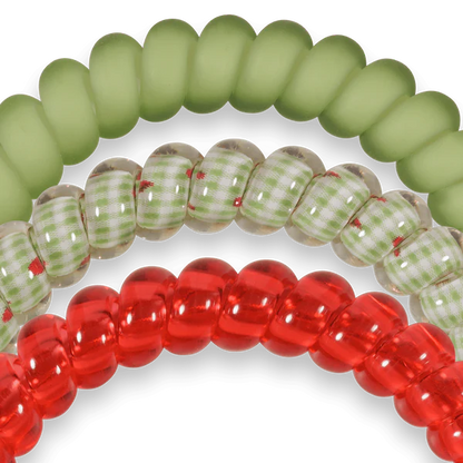 Teleties Hair Ties - Locally Grown Tomato