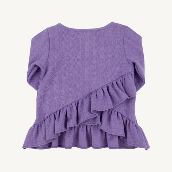 Long Sleeve Love You Back Top, 
Palisades Purple