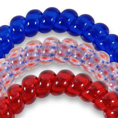 Teleties Hair Ties - Patriot Pop