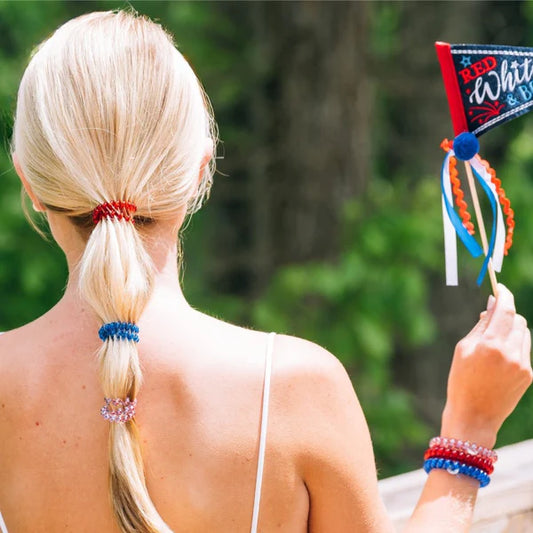 Teleties Hair Ties - Patriot Pop