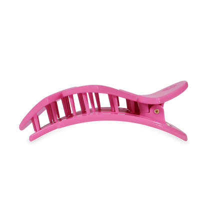 Pink Heart to Heart Flat Hair Clip