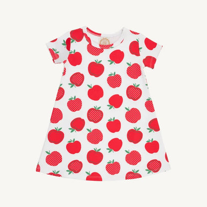 Polly Play Dress - Short Sleeve - Heavy Weight, 
Ardsley Park Apple