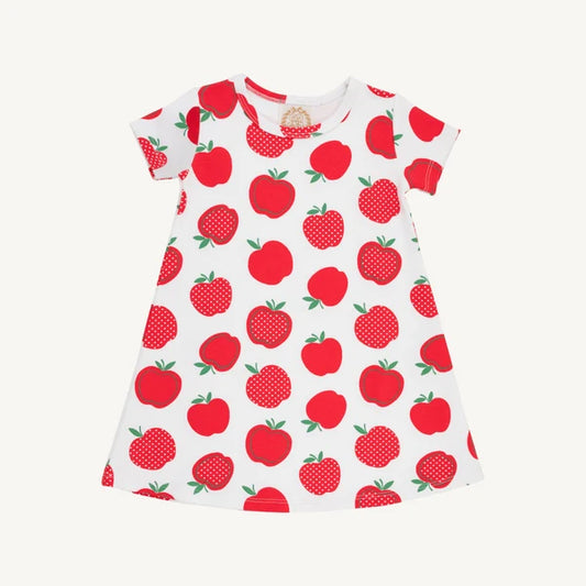 Polly Play Dress - Short Sleeve - Heavy Weight, 
Ardsley Park Apple