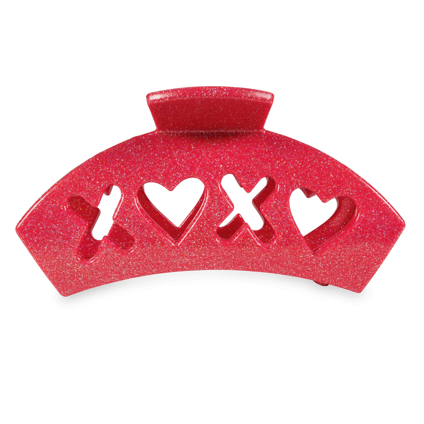 Teleties Classic Hair Clip - Sweet Talker Red