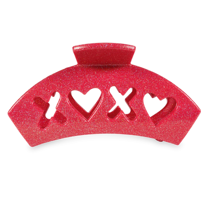 Teleties Classic Hair Clip - Sweet Talker Red