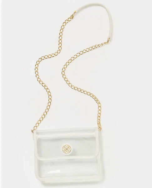 CLEAR CROSSBODY BAG, CLEAR