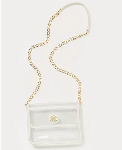 CLEAR CROSSBODY BAG, CLEAR