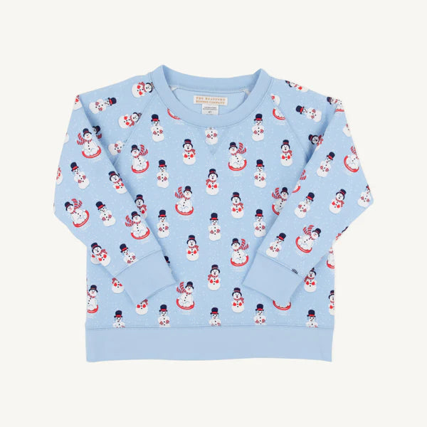 Smitty Sweatshirt, 
Frosty Friends/Beale Street Blue