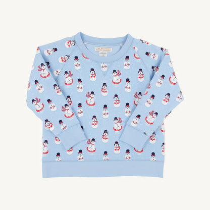 Smitty Sweatshirt, 
Frosty Friends/Beale Street Blue