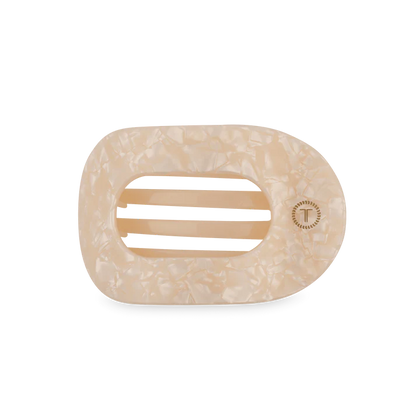 Teleties Flat Round Hair Clip - Soft Surf