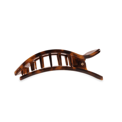 Teleties Flat Rectangle Hair Clip - Tortoise
