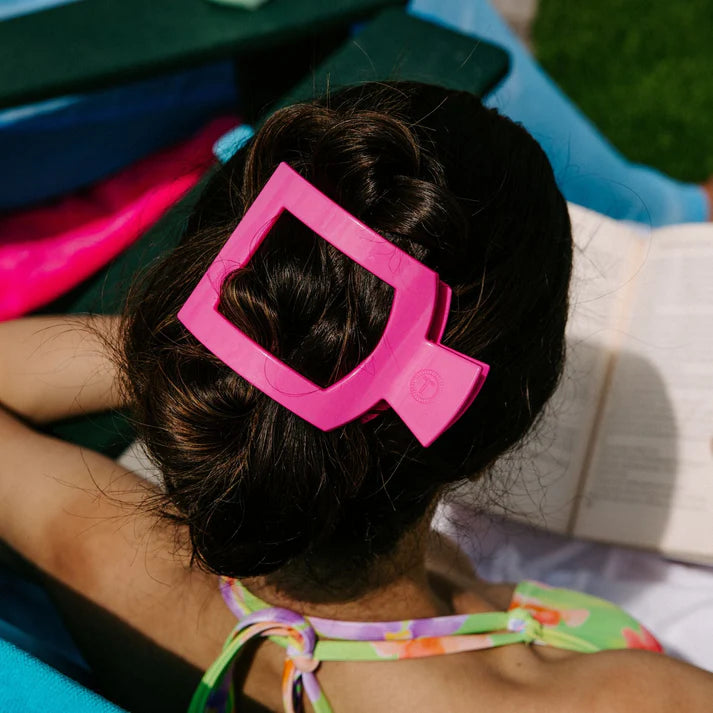 Teleties - Tropical Punch Large Flat Square Hair Clip