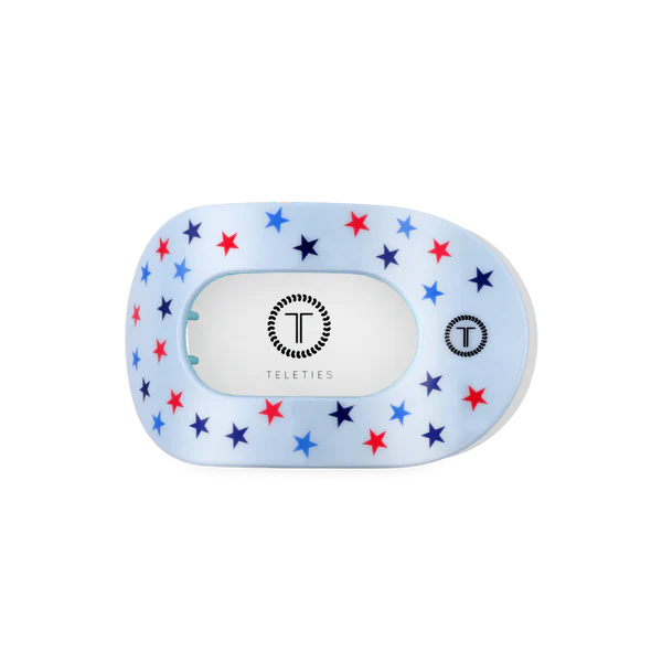 Teleties Flat Round Hair Clip - United We Sparkle