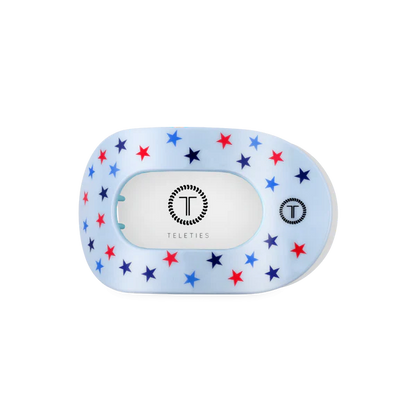 Teleties Flat Round Hair Clip - United We Sparkle