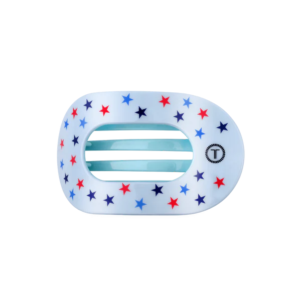 Teleties Flat Round Hair Clip - United We Sparkle