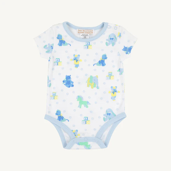 Walt Onesie, 
Cuddle Up Cutie (Buckhead Blue)/Buckhead Blue