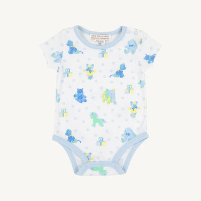 Walt Onesie, 
Cuddle Up Cutie (Buckhead Blue)/Buckhead Blue
